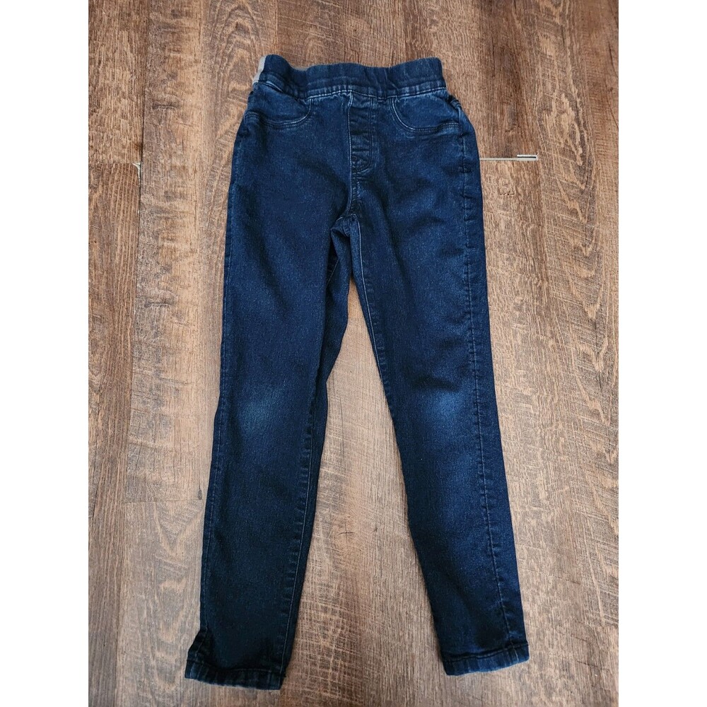 Girls M 8/10 Calvin Klein dark wash pull on jeans